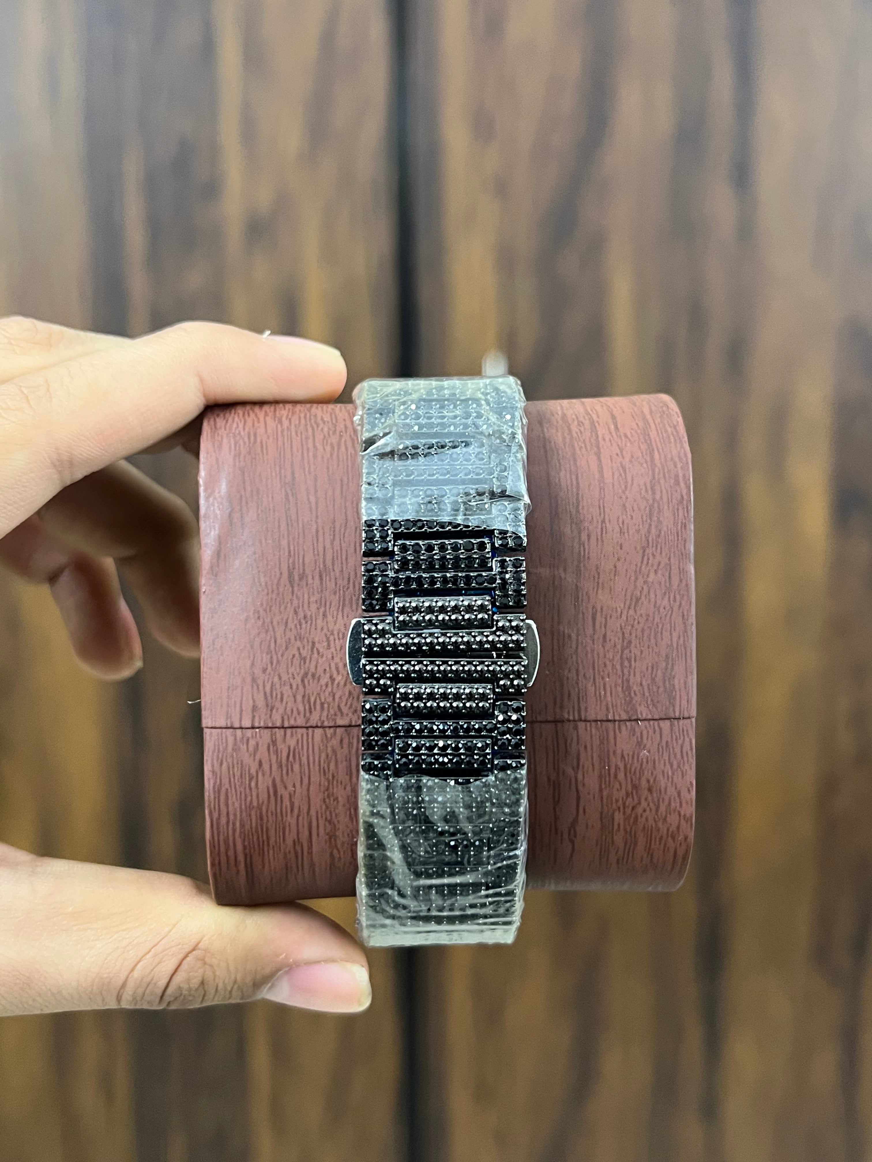 Patek Philippe Iced- Black stone