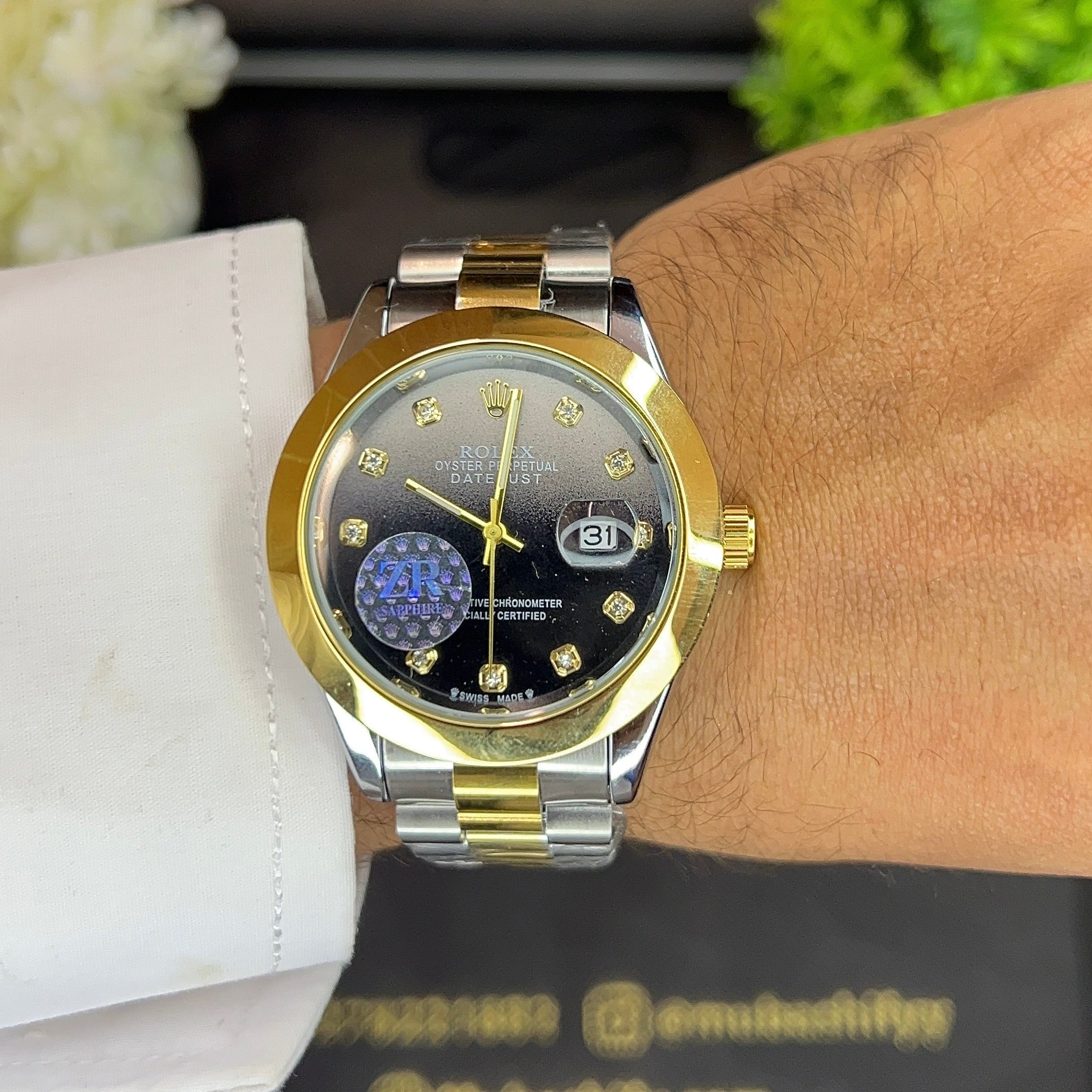 Rolex Datejust Smokey Gradient