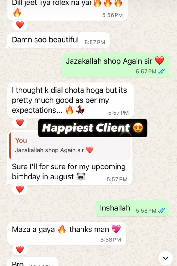 Happy Customer