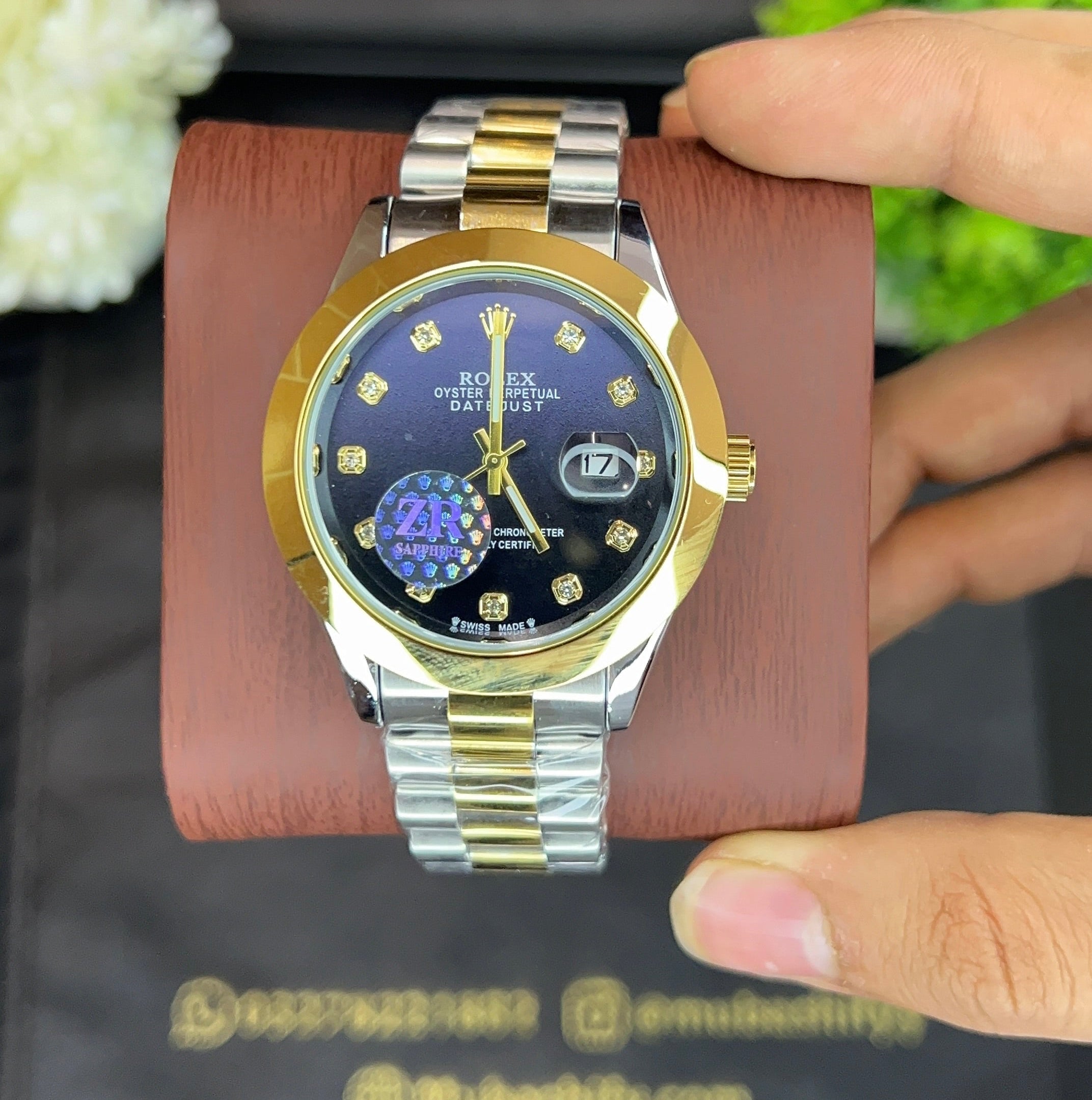 Rolex Datejust Smokey Gradient