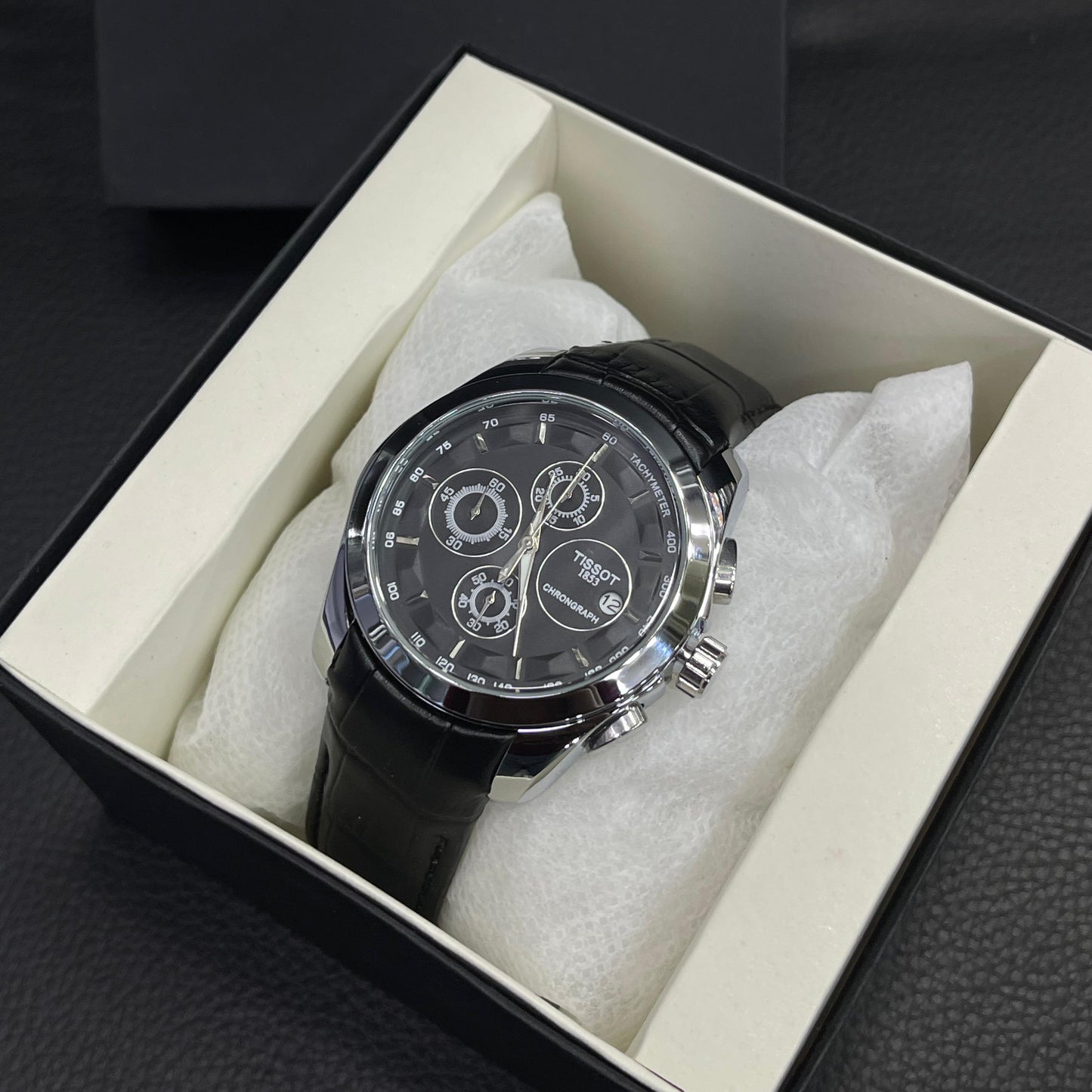 Tissot Chronograph -Leather 1853