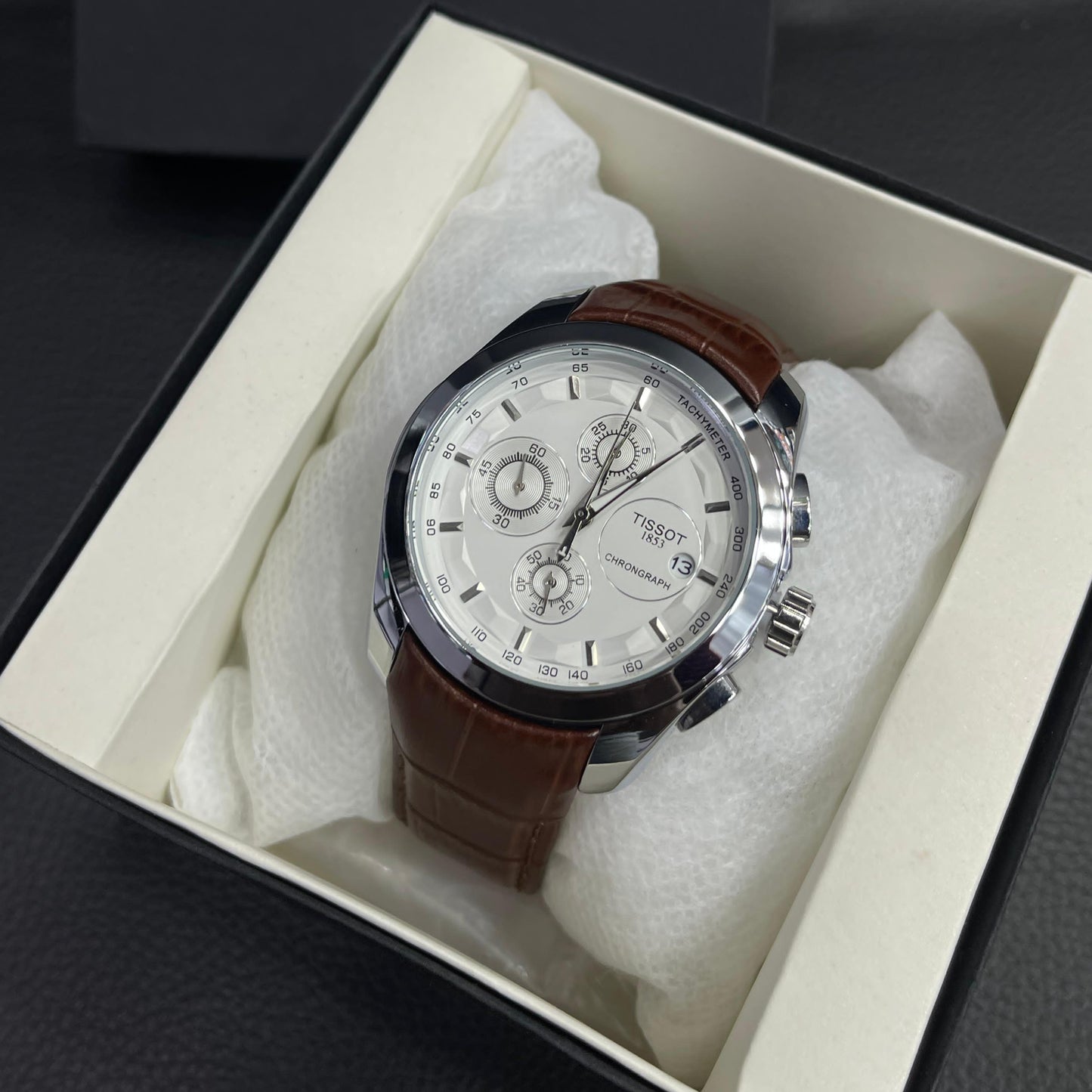 Tissot Chronograph -Leather 1853