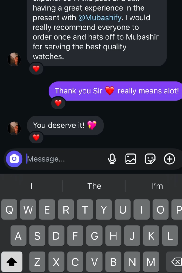 Happy Customer