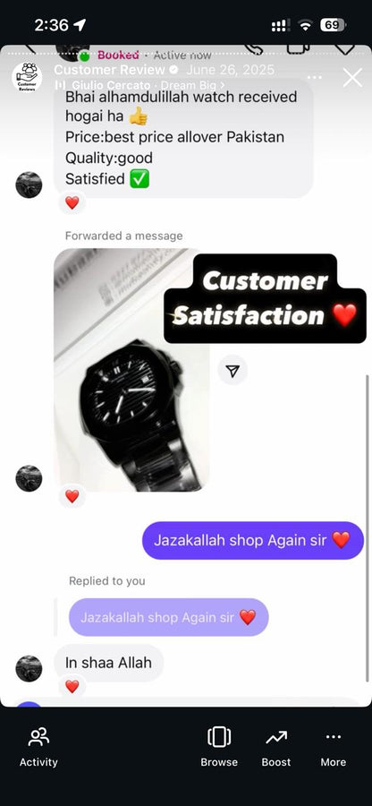Happy Customer