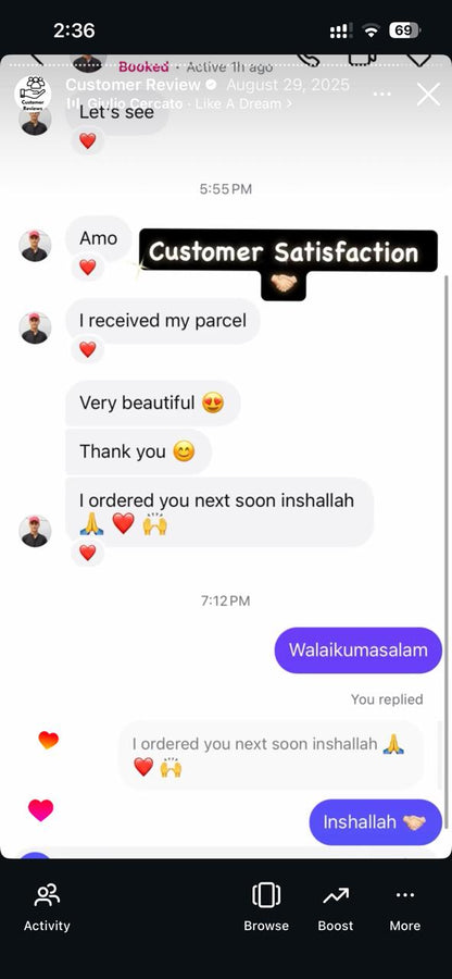 Happy Customer